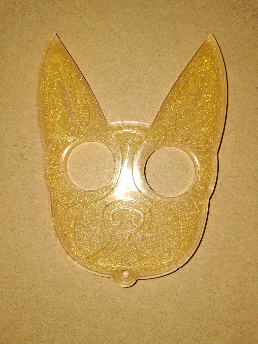 Animal head keychain